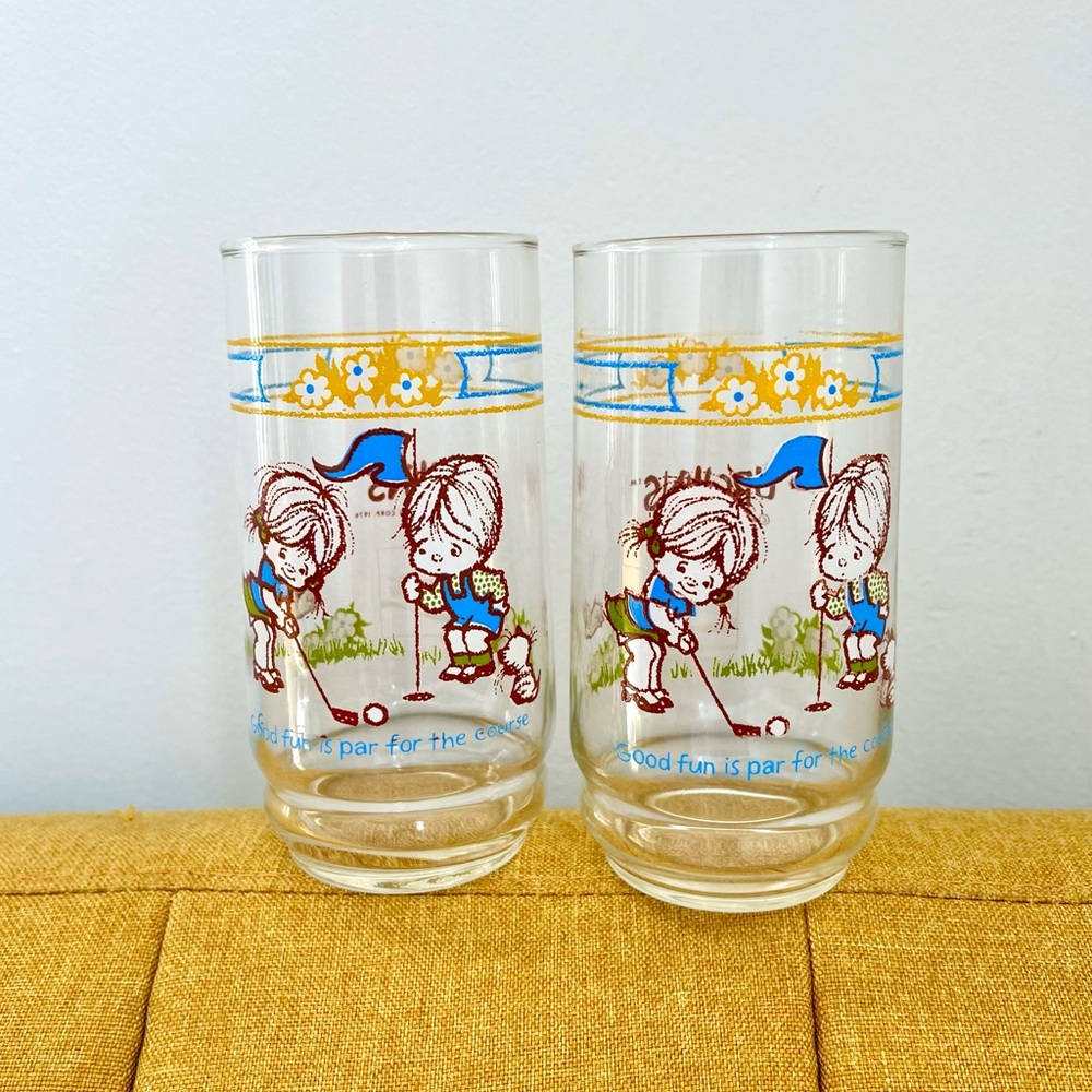 🌟HP🌟 70s Vintage 🌼 American Greetings Coca-Cola Ltd Edition URCHINS Glasses (2)